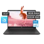Laptop Hp 250 G9 - Core i3-1215U/ 8GB RAM/ 512GB SSD/ 15.6" HD/ FREE