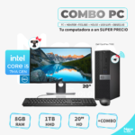 PC - Dell OptiPlex 7050 - Core i5-7th Gen/ 8GB RAM/ 1TB HDD / Monitor 20"/+ Combo/ *Refurbished