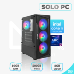 SOLO PC CORE I7-11700F 2.5GHZ/ 16GB RAM/ 500GB NVME/ 8GB VIDEO DEDICADO
