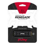 Disco Sólido 2TB SSD M.2 PCIe 4.0 NVMe Kingston FURY RENEGADE (Difusor Térmico)