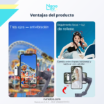 Estabilizador de Cardán Profesional para Celulares con Conectividad Bluetooth y 3 Ejes - Gimbal F12 - Imagen 3