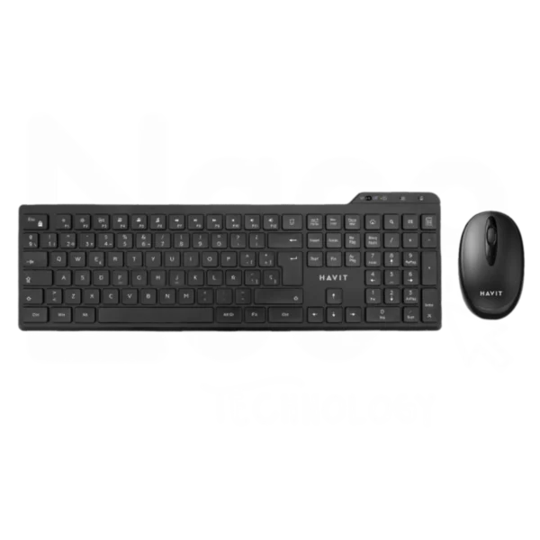 Kit Teclado y Mouse Inalámbrico Havit KB262GCM-SP