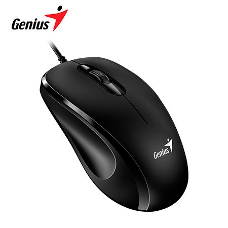 MOUSE GENIUS DX-101 USB OPTICO 1200 DPI BLACK (31010026400)