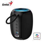 PARLANTE GENIUS SP-915BT BLUETOOTH 5W 6H MIC AI COPILOT RGB BLACK (31730052400)