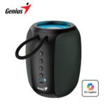PARLANTE GENIUS SP-915BT BLUETOOTH 5W 6H MIC AI COPILOT RGB BLACK/GREY (31730052401)