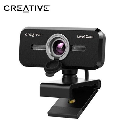CAMARA CREATIVE LIVE! CAM SYNC V2 FHD 1080P C/TAPA DUAL MIC USB BLACK (73VF088000000)