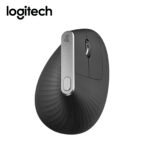 MOUSE LOGITECH MX VERTICAL ADVANCED ERGONOMIC WIRELESS/BLUETOOTH USB-C BLACK (910-005449)
