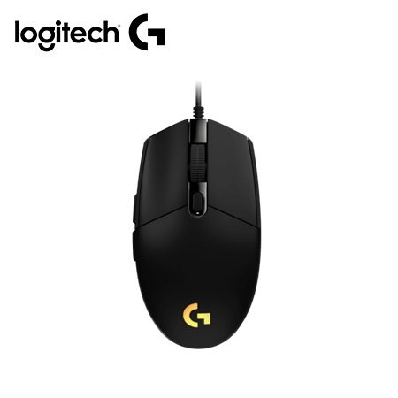 MOUSE LOGITECH G203 LIGHTSYNC OPTICAL 8000 DPI RGB BLACK (910-005793)