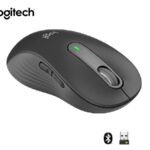 MOUSE LOGITECH SIGNATURE M650 SILENT LARGE LEFT WIRELESS/BLUETOOTH BLACK (910-006234)