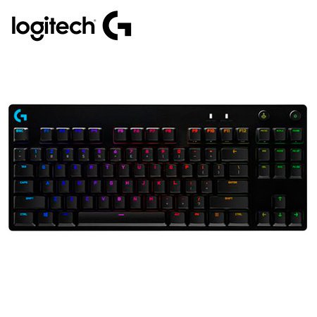 TECLADO LOGITECH PRO KEYBOARD RGB USB BLACK (920-009388)