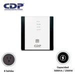 ESTABILIZADOR CDP R-AVR5008I 5000VA/2500W 8 SALIDAS (R-AVR5008I)