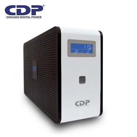 UPS CDP R-SMART 1510I 1500VA / 900W / 10 SALIDAS / 5 PORT USB-A / 1 PORT USB-C BLACK (R-SMART1510I)