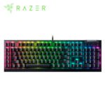 TECLADO RAZER BLACKWIDOW V4 X MECHANICAL SWITCH GREEN US CHROMA BLACK (RZ03-04700200-R3U1)