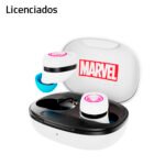 AUDIFONO C/MICROF. LICENCIADO XTECH TRUE WIRELESS GHOST SPIDER BLUETOOTH 5.1 12H 10M WHITE (XTH-M701SG)