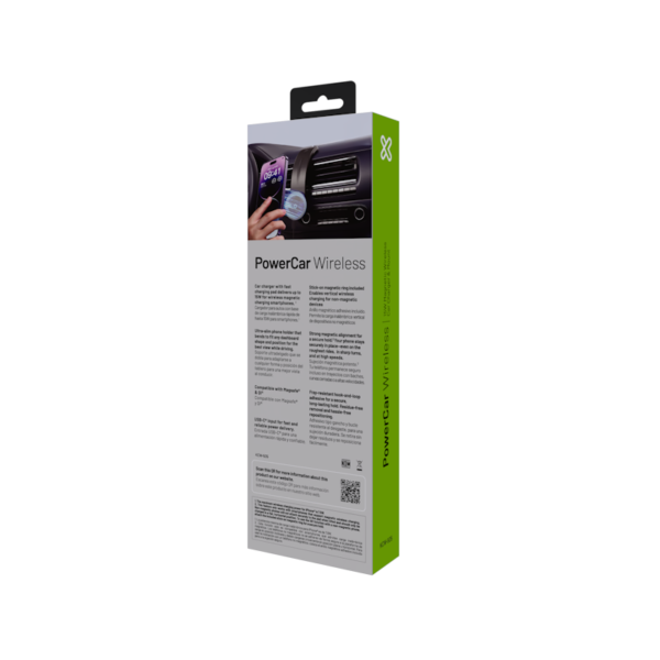 Klip Xtreme - Car wireless charging holder - 15 Watt