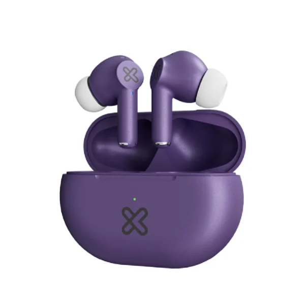 Klip Xtreme - True wireless earphones - Para Phone / Para Portable electronics / Para Tablet Morado
