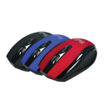 Klip Xtreme - Mouse - Wireless Rojo